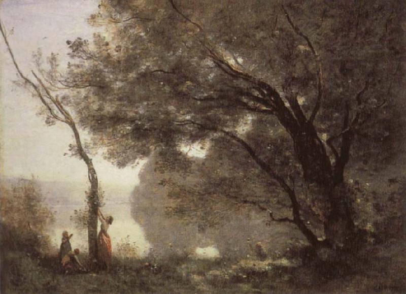 Corot Camille Memory of Mortefontaine